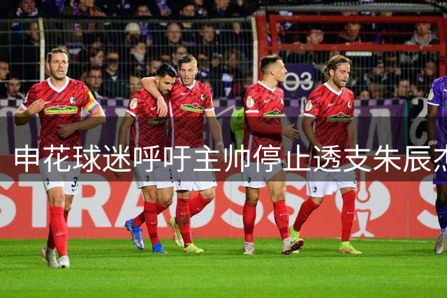 申花球迷呼吁主帅停止透支朱辰杰 医疗建议被忽视引发争议